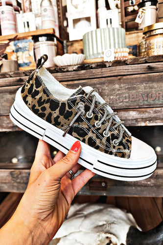 VERY G Aman Sneaker - Tan Leopard