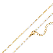 Load image into Gallery viewer, Gold chain necklace on a white background