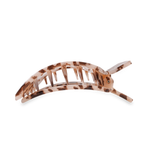 Load image into Gallery viewer, TELETIES - Square Flat Hair Clip | Large | Blonde Tortoise