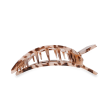 Load image into Gallery viewer, TELETIES - Square Flat Hair Clip | Large | Blonde Tortoise
