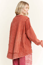 Load image into Gallery viewer, Person wearing a rust-colored jacket on a plain background