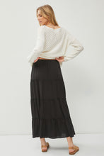 Load image into Gallery viewer, Tiered Maxi Skirt
