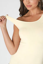 Load image into Gallery viewer, NIKIBIKI Plain Jersey Tank Top Ivory