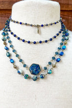 Load image into Gallery viewer, Dylan Designs - Janet Necklace Blue
