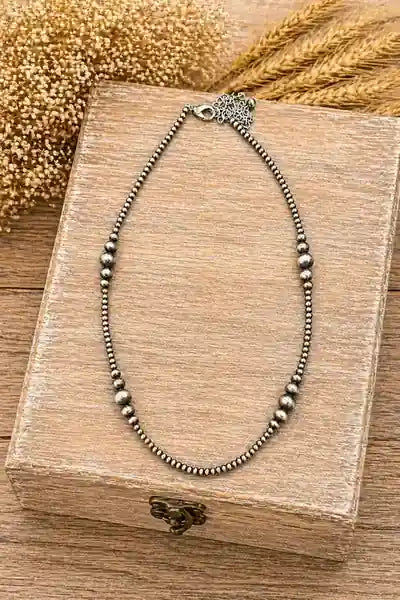 Prairie Dusk Cluster Bead Necklace