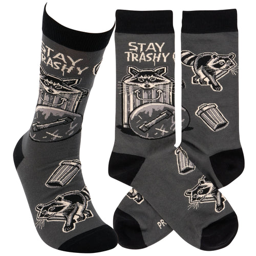 Primitives by Kathy - Stay Trashy Socks