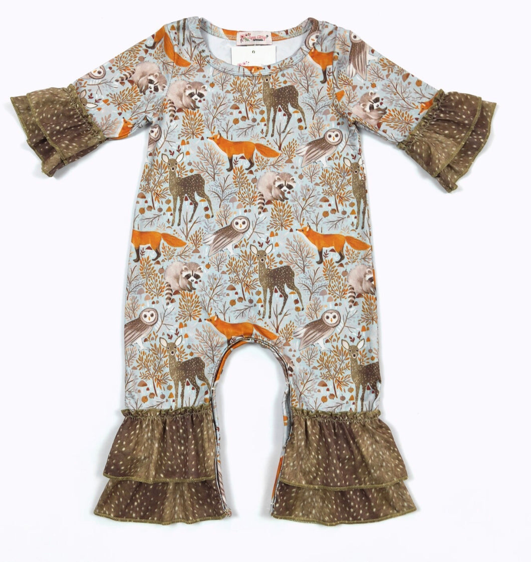 Woodland Friends Romper