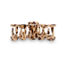 Load image into Gallery viewer, TELETIES - Classic Hair Clip | Large | Blonde Tortoise