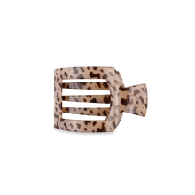 Load image into Gallery viewer, TELETIES - Square Flat Hair Clip | Small | Blonde Tortoise