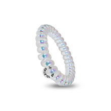 Load image into Gallery viewer, TELETIES - Peppermint - Large Spiral Hair Coils, Hair Ties, 3-pack