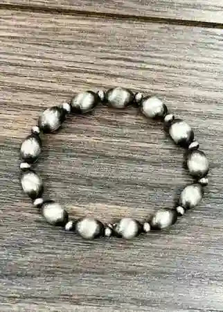 High Plains Bead Stretch Bracelet