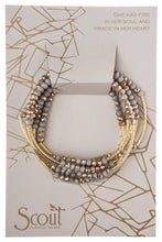 Load image into Gallery viewer, Necklace on a Scout branded card with decorative design