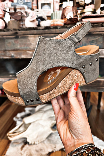 VERY G Isabella 2 Wedge - Grey
