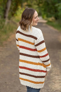 Fall Stripe Cardigan