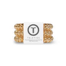 Load image into Gallery viewer, TELETIES - Spiral Hair Coils | Large | Good as Gold Hair Ties