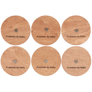 Primitives by Kathy - Tiny Bird Magnet Set