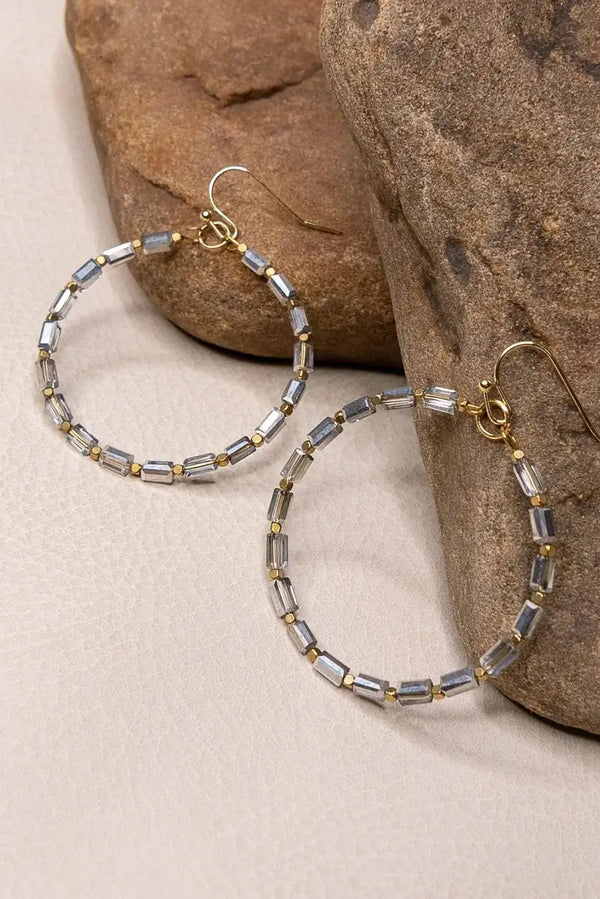 Dylan Designs - Lottie Earring Grey