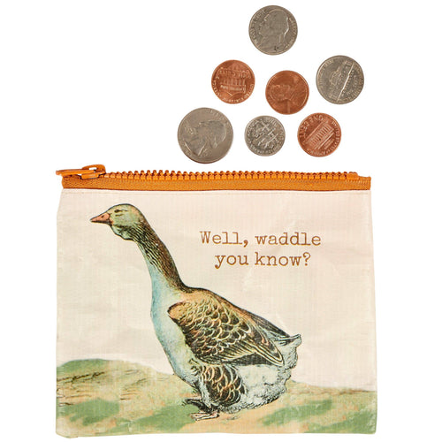 Primitives by Kathy - Well Waddle You Know Zipper Wallet