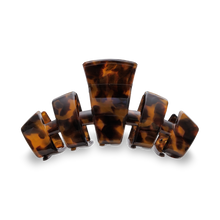Load image into Gallery viewer, TELETIES - Classic Hair Clip | Large | Tortoise