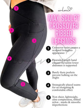 Load image into Gallery viewer, Max Sculpt Ribbed Leggings