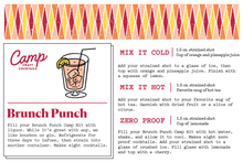 Load image into Gallery viewer, Camp Craft Cocktails - 16 oz Brunch Punch