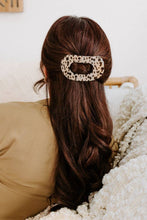 Load image into Gallery viewer, TELETIES - Round Flat Hair Clip | Large | Blonde Tortoise