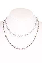 Load image into Gallery viewer, Dylan Designs - Kadee Necklace in Clear/Hematite