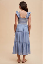 Load image into Gallery viewer, Brindle Grace Smocked Maxi Dress