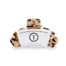 Load image into Gallery viewer, TELETIES - Classic Hair Clip | Medium | Blonde Tortoise