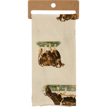 Load image into Gallery viewer, Primitives by Kathy - I Play Well With Udders Kitchen Towel