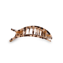 Load image into Gallery viewer, TELETIES - Round Flat Hair Clip | Medium | Blonde Tortoise