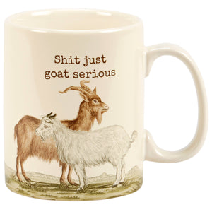 Primitives by Kathy - Just Goat Serious Mug