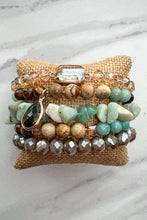 Load image into Gallery viewer, Dylan Designs - Firenza Bracelet Set: Ash