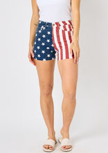 Load image into Gallery viewer, JUDY BLUE Americana Shorts