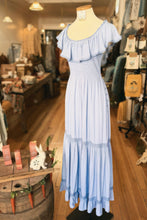 Load image into Gallery viewer, Blue Skies &amp; Lace Maxi Dress