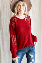 Load image into Gallery viewer, Red Sparkle Sweater