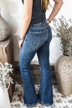 Load image into Gallery viewer, RISEN High Road Tummy Control Flare Step Jeans