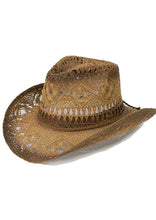 Load image into Gallery viewer, Music Row Open Weave Cowboy Hat