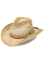 Load image into Gallery viewer, Music Row Open Weave Cowboy Hat
