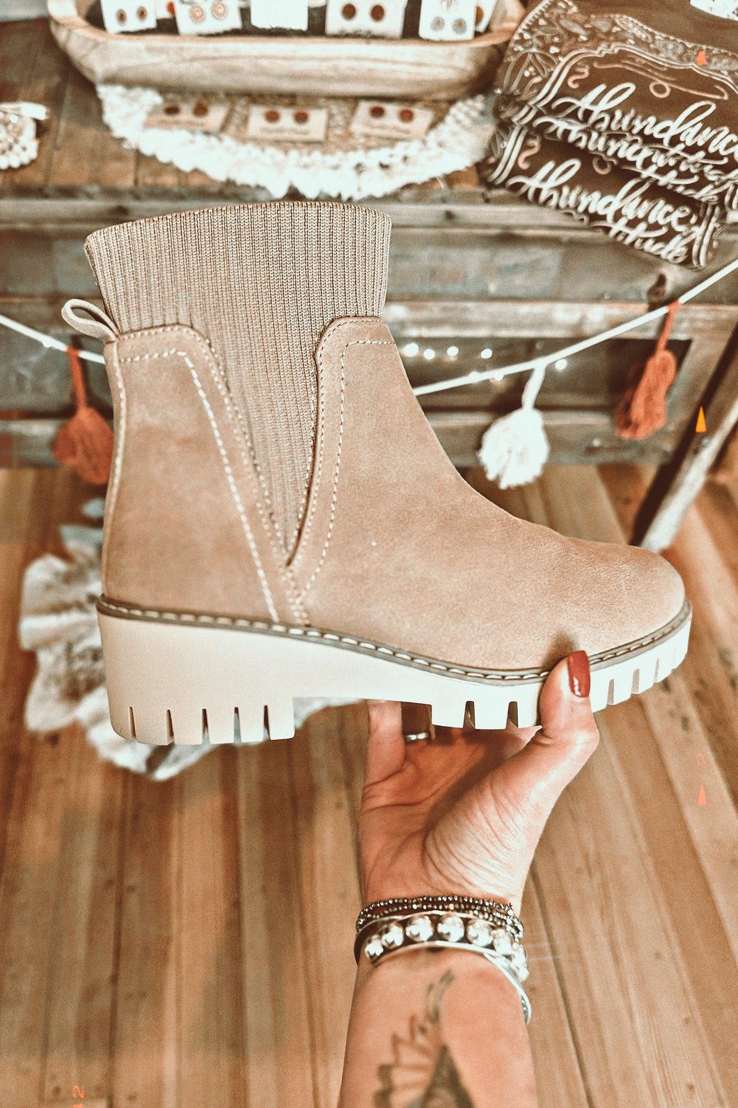 VERY G Magnolia Boot Taupe