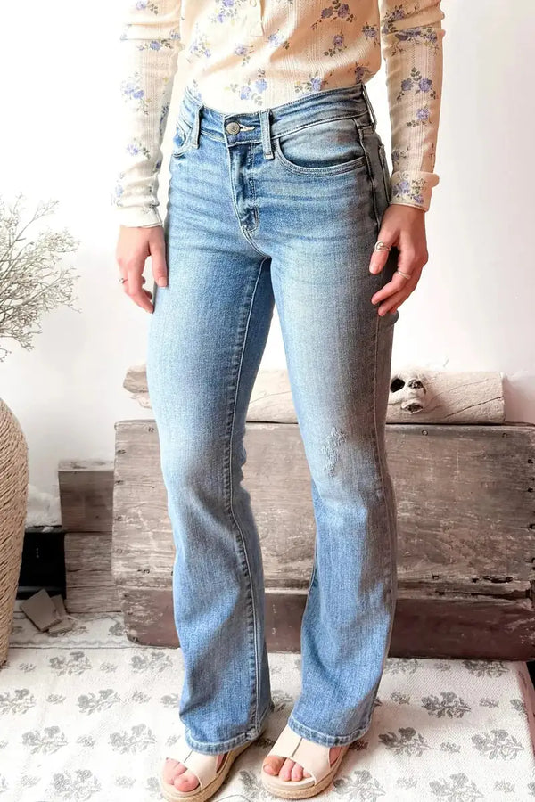 JUDY BLUE CORE Mid-Rise Bootcut