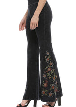 Load image into Gallery viewer, Buy Myself Flowers Embroidered Pant
