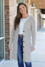 Load image into Gallery viewer, MICHELLE MAE Colbie Ribbed Cardigan