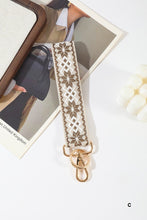 Load image into Gallery viewer, Jacquard Wristlet Keychain