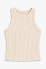 Load image into Gallery viewer, Ribbed Washed Seamless Tank Top