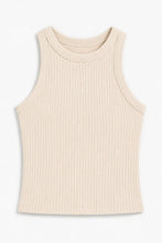 Load image into Gallery viewer, Ribbed Washed Seamless Tank Top