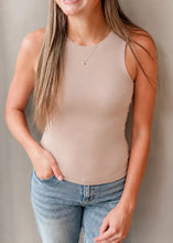 Load image into Gallery viewer, Be Cool - [SOFT CORE] BASIC ROUND NECK TANK - Taupe