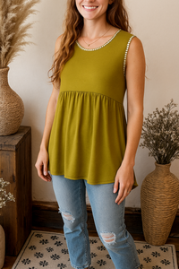 The Sunny Sage Pom Tank
