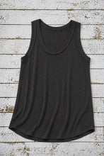 Load image into Gallery viewer, Slub Raw Edge Detail Tank Top