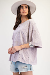 The Meadowlark Eyelet Top